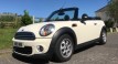 An Anniversary present for a lucky wife – 2011 MINI One (Salt Pack) Convertible in Pepper White with Ridiculously Low Miles 12K!