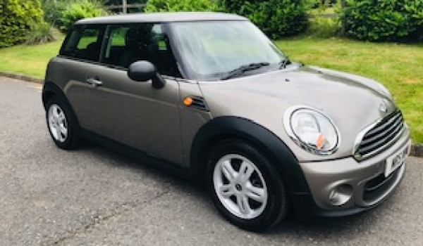 Sharon & Tracey chose this 2011 MINI ONE AUTOMATIC in Velvet Silver with Salt Pack & Low Miles