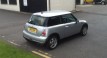 Gabby will be taking Yogi home with her to lear to drive in….    (watch out for his new name!) 2006 MINI ONE in PURE SILVER– VERY LOW MILES & IN FANTASTIC SHAPE FOR HER AGE….  Now wearing upgraded 15″ Alloy Wheels