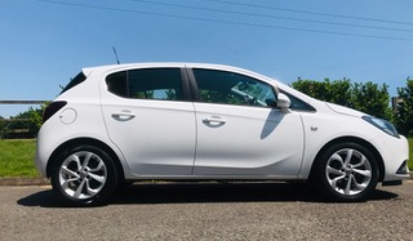 Carol chose this 2015 Vauxhall Corsa 1.4 ecoFLEX Excite 5dr [AC] in White with Service History