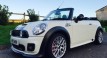 MY59JCW is a 2009 MINI JOHN COOPER WORKS Convertible in Pepper White – Just 19K miles