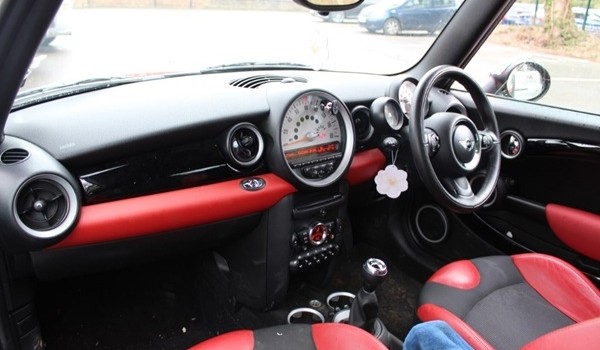 Jasmine has chosen this 2011 / 61 MINI Cooper Convertible with Chili Pack in Chili Red with Low Miles & Full Service History