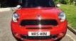 Kent is going to be the new home for this 2014 MINI Cooper S All 4 Countryman in Blazing Red with MORE TOYS THAN HAMLEY’S Sunroof Full Leather Heated Seats, Sat Nav & Bluetooth plus more