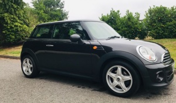 SOLD as Jenny has chosen this 2013 MINI One Automatic with Upgraded Alloy Wheels & Full Service History In Metallic Ice Chocolate