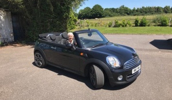 Pia has chosen this 2011 MINI Cooper Convertible in Midnight Black