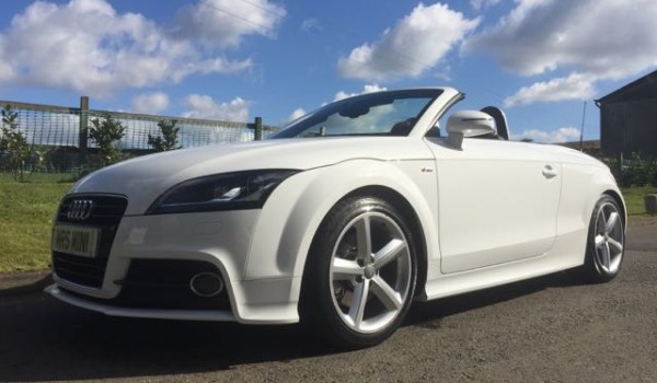 2013 AUDI TT 1.8 TFSI S Line Roadster 2dr which is IMMACULATE & Rare With Sat Nav