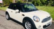2012 / 62 MINI Cooper Convertible in Pepper White with just 33K miles