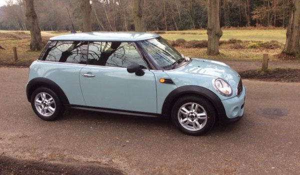 2011/61 MINI One Automatic in Ice Blue with Pepper Pack & Sunroof