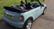 Louise chose this 2012 MINI One Convertible in Ice Blue with Low Miles 36K & Service History