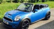 Maggie chose this 2011 Mini Cooper S Convertible in Lazer Blue with Huge Spec – the second time we sold this MINI too!