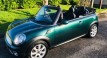 2009 / 59 Mini Cooper Convertible in Iconic British Racing Green with Full Black Leather Interior