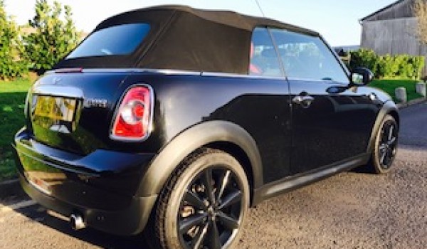 Carol has chosen this 2012 MINI Cooper Convertible AUTOMATIC with Bespoke Red Leather Interior